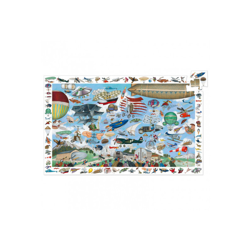 Djeco - Aero Club, puzzle, 200 pcs - FSC MIX