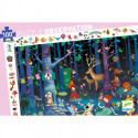 Djeco - Pussel, Enchanted forest, 100 pcs - FSC MIX