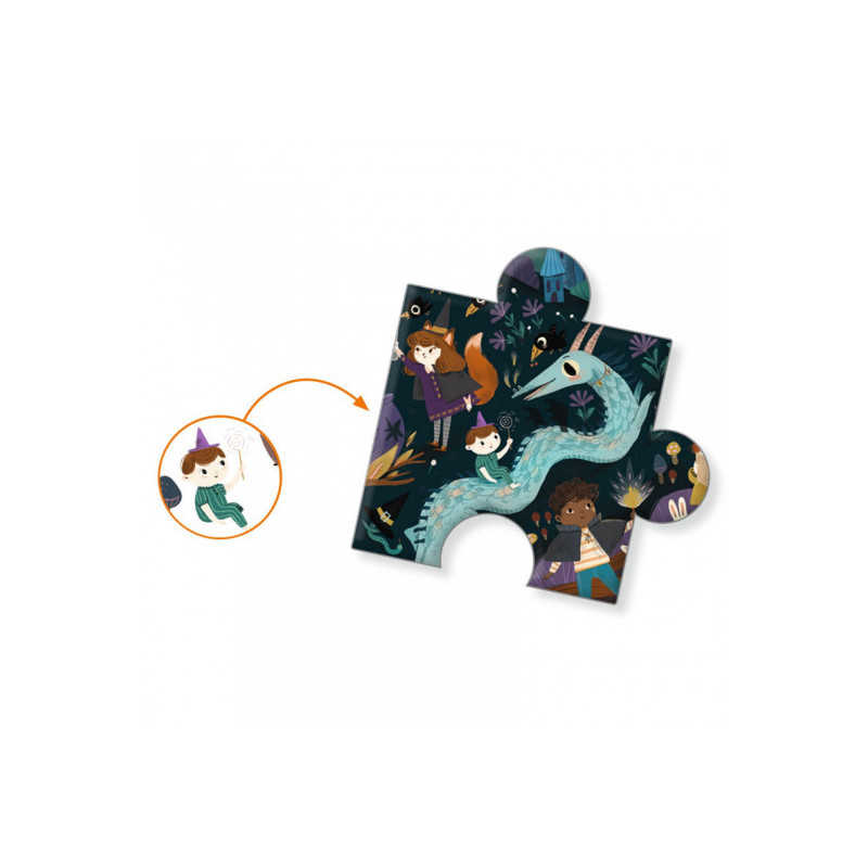 Djeco - Sorcerers' apprentices, 54 pcs