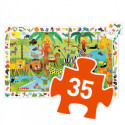 Djeco - Observation puzzle Jungle, 35 pcs - FSC MIX