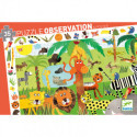 Djeco - Observation puzzle Jungle, 35 pcs - FSC MIX