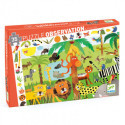 Djeco - Observation puzzle Jungle, 35 pcs - FSC MIX