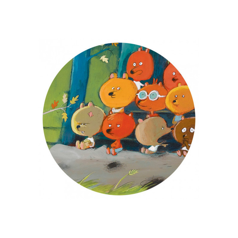 Djeco - Forest friends, 100 pcs - FSC MIX