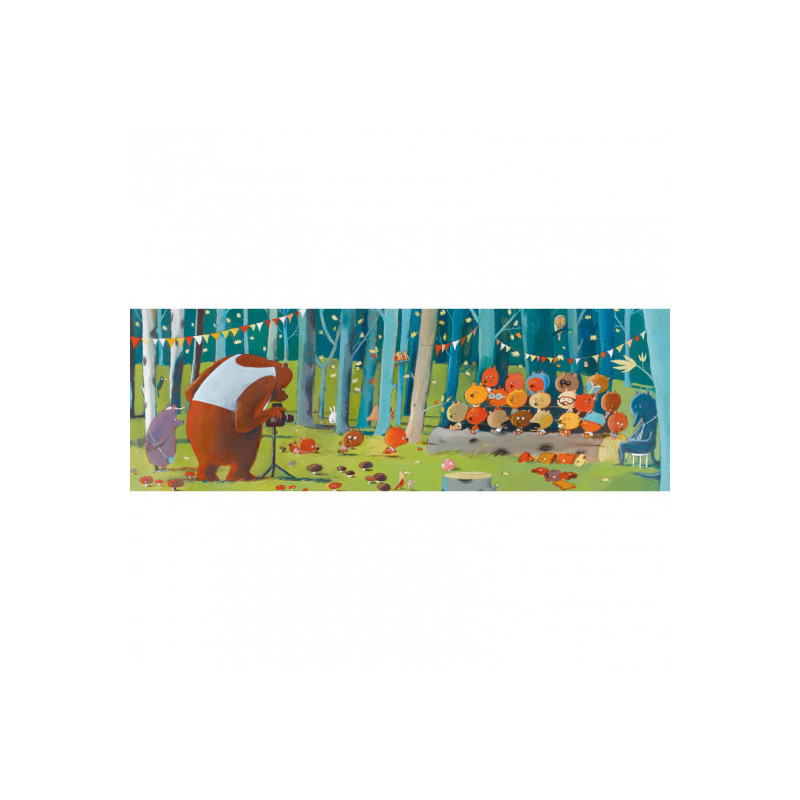 Djeco - Forest friends, 100 pcs - FSC MIX