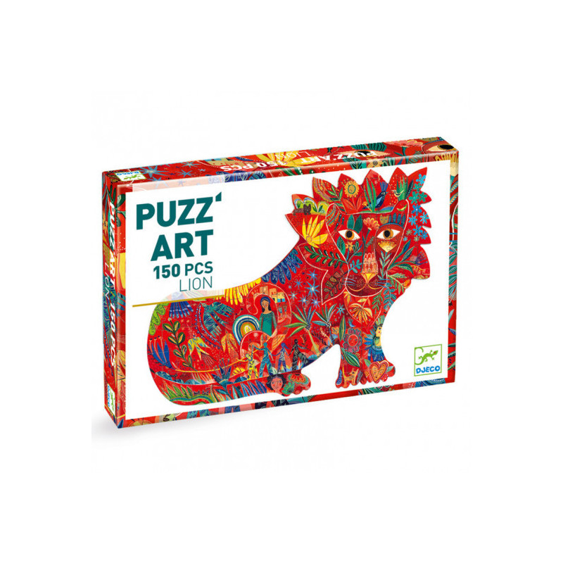 Djeco - Puzz´Art, Lion, 150 pcs - FSC MIX