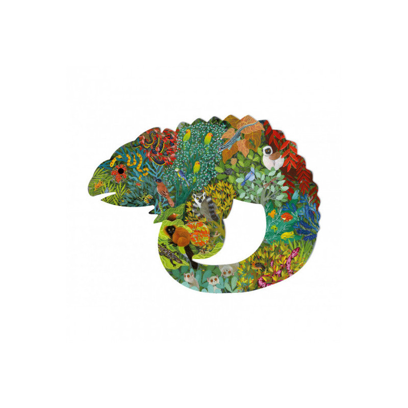Djeco - Puzz´Art, Chameleon, 150 pcs - FSC MIX