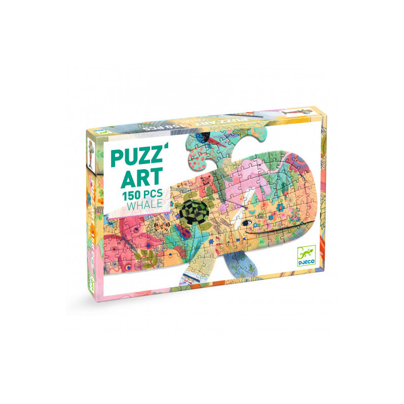 Djeco - Puzz’Art Whale,150 pcs - FSC MIX