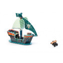 Djeco - Pop to Play, Pirate Boat 3D