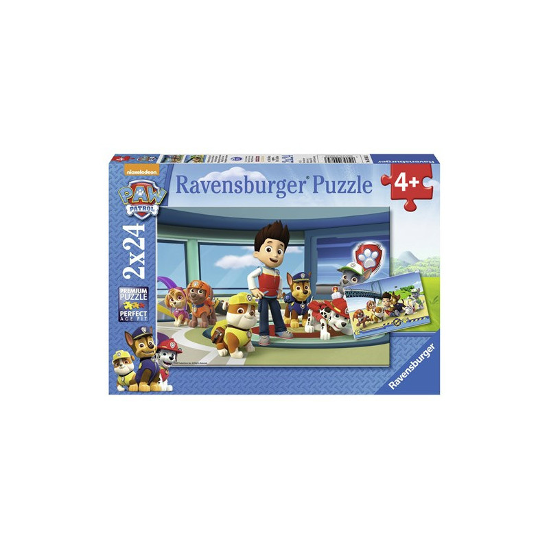 Ravensburger - Pussel Paw patrol, 2x24 bitar