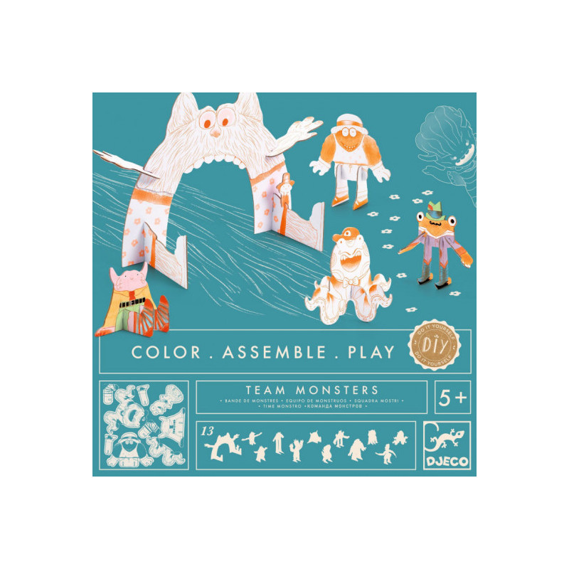 Djeco - Team Monsters