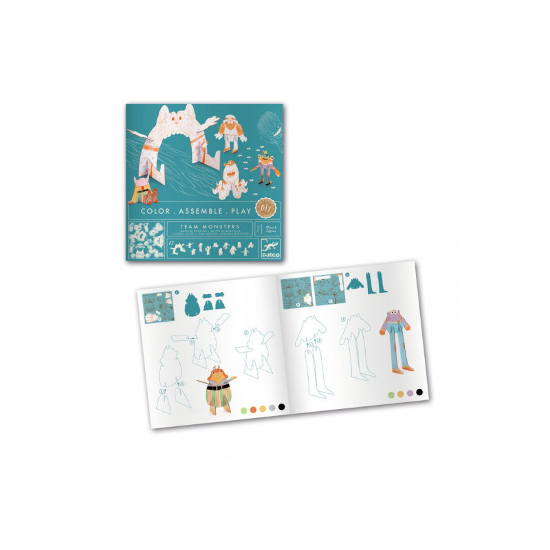 Djeco - Team Monsters