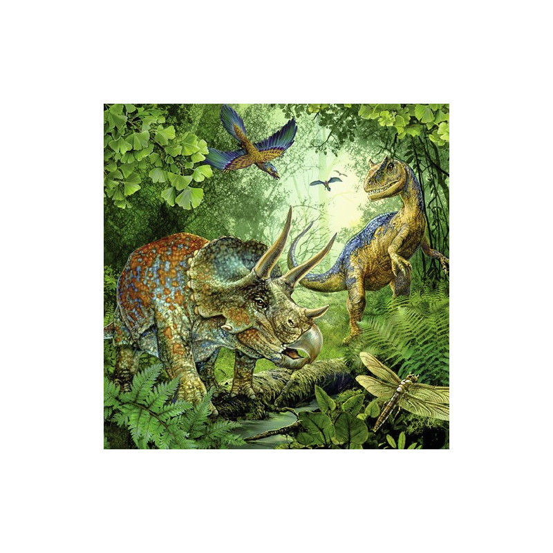 Ravensburger - Pussel Dinosaur Facination, 3x49 bitar