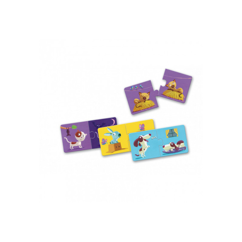 Djeco - Duo-puzzle Opposites