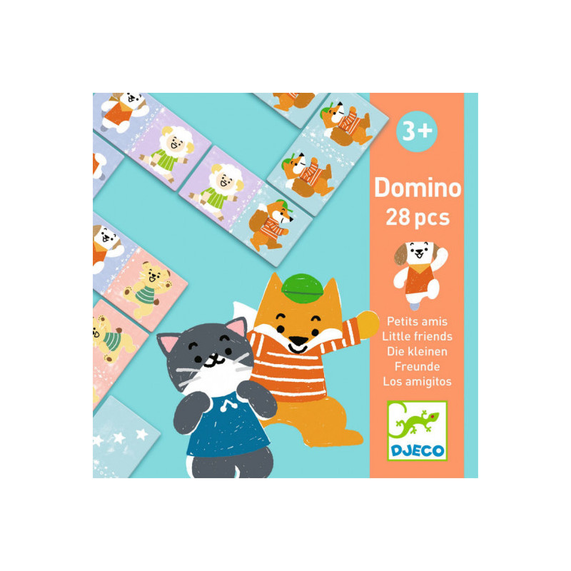 Djeco - Domino Little friends