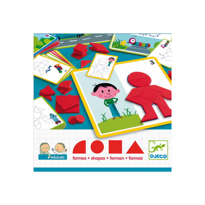 Djeco - Shapes Eduludo