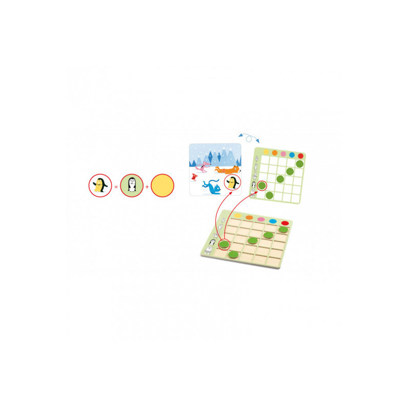 Djeco - Eduludo, Animo Colorix