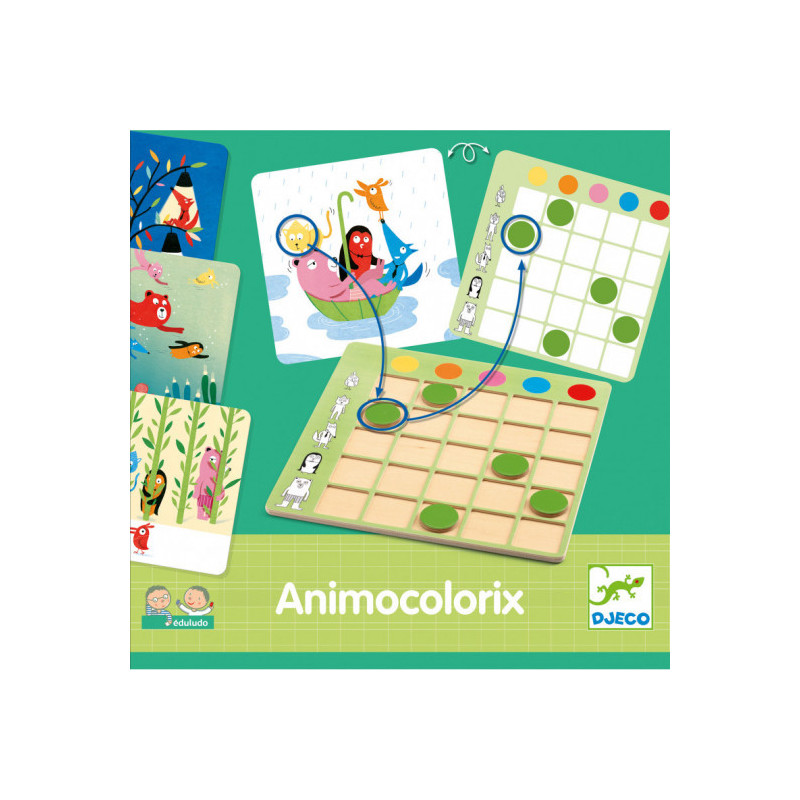 Djeco - Eduludo, Animo Colorix