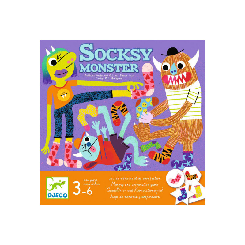 Djeco - Socksy Monster