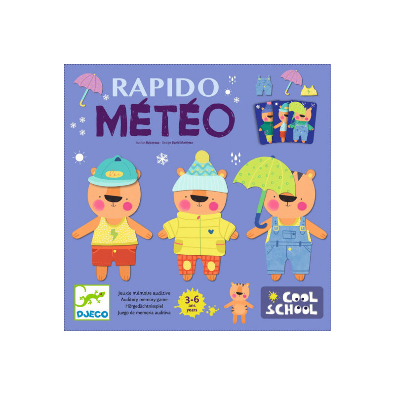 Djeco - Rapido Météo