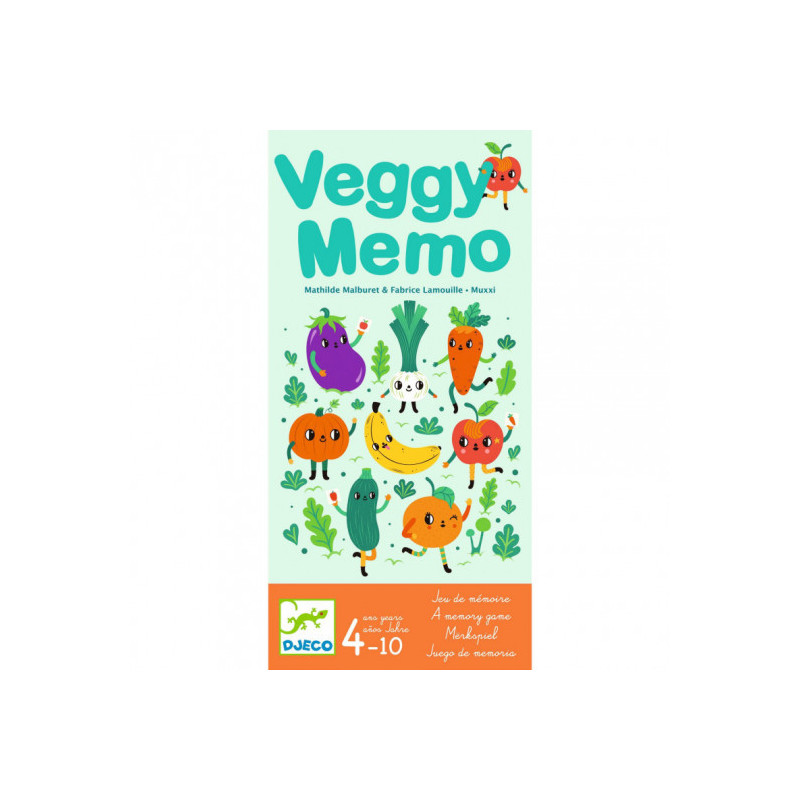 Djeco - Veggy Mémo