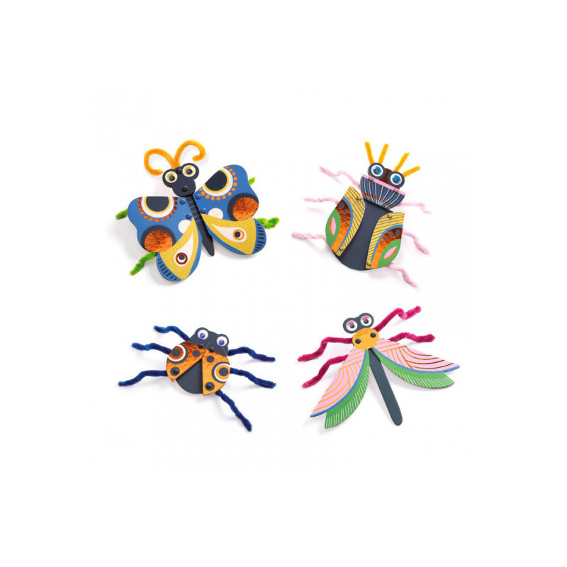 Djeco - Yarn bugs
