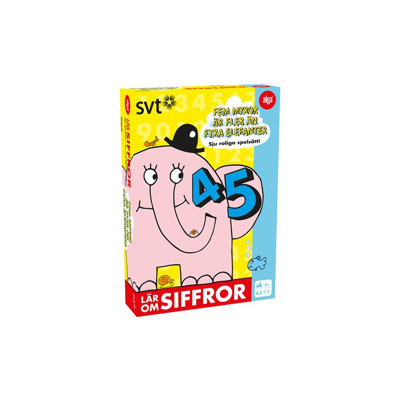 Alga - Fem myror, lär om siffror