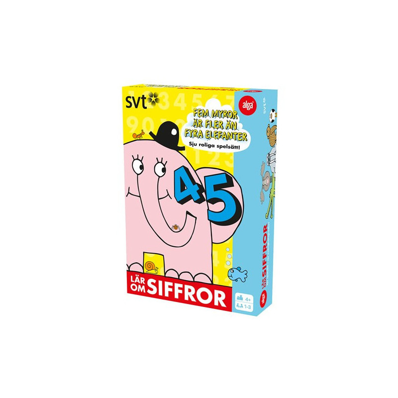 Alga - Fem myror, lär om siffror