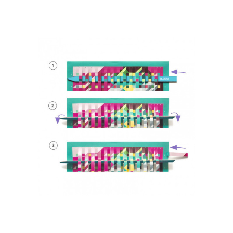 Djeco - Pixel Weaving: Invaders