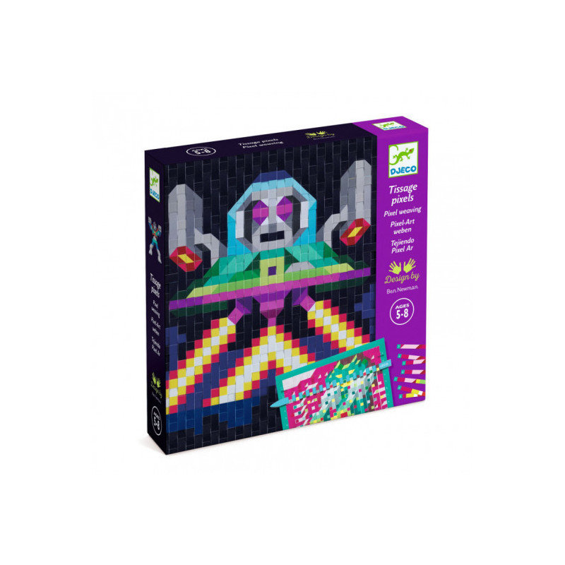 Djeco - Pixel Weaving: Invaders