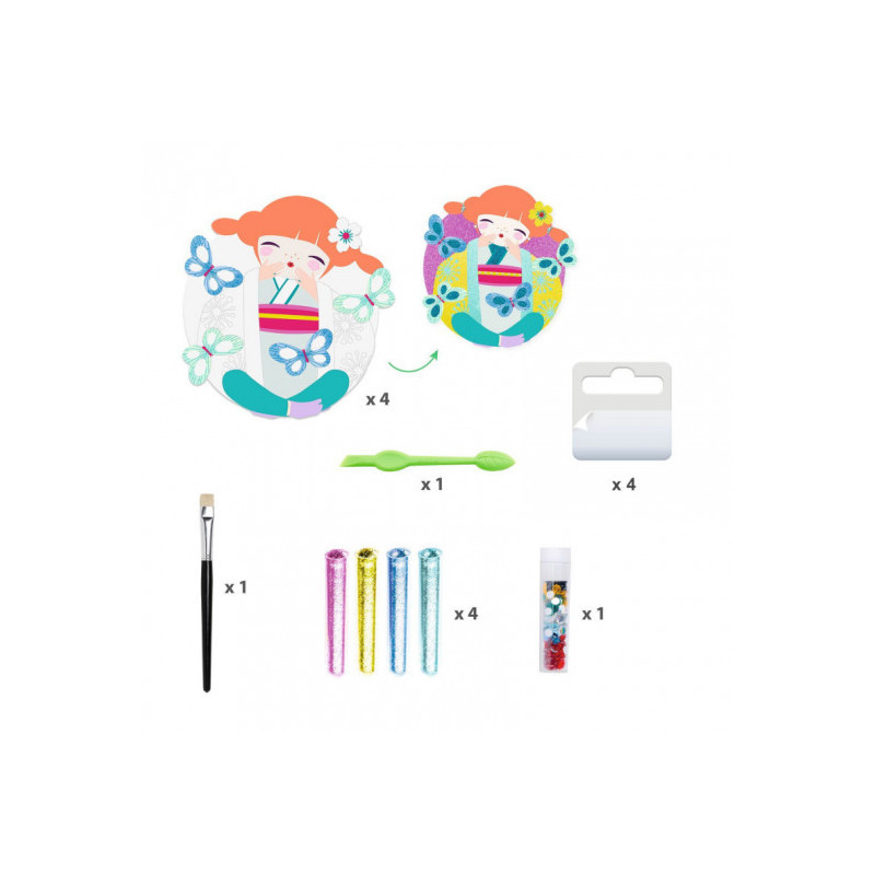 Djeco - Glitter, Onnanoko