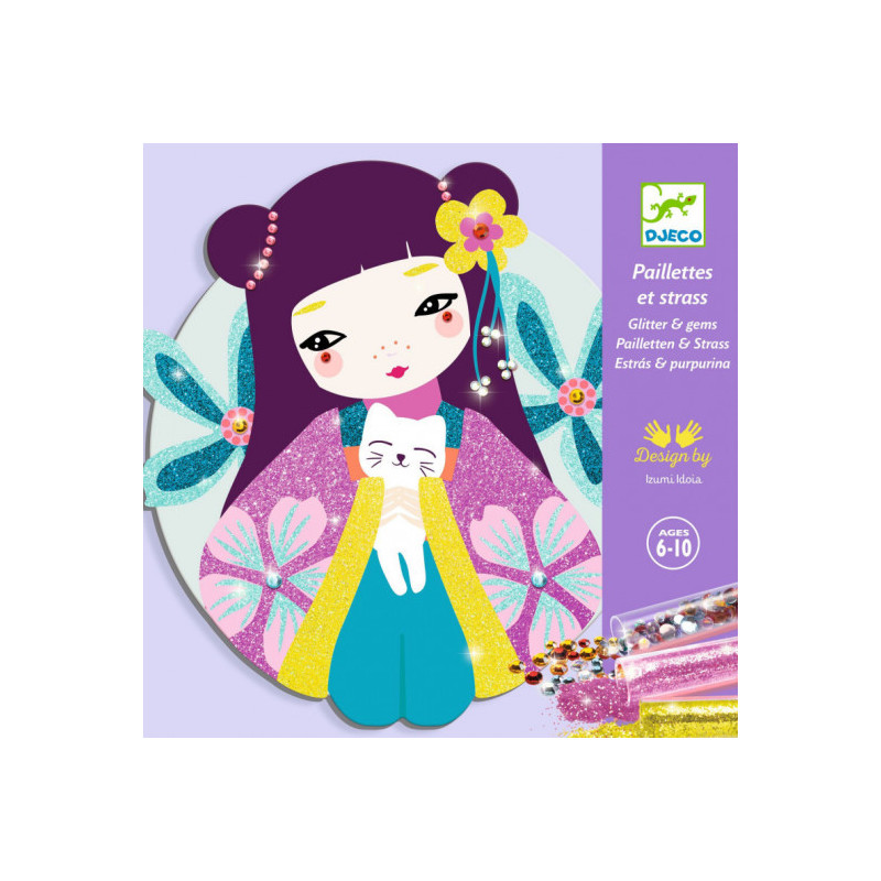 Djeco - Glitter, Onnanoko