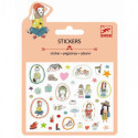 Djeco - Mini Stickers Puffy - Fashion