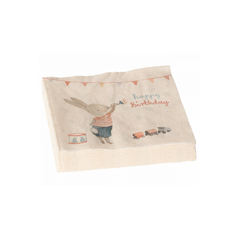 Maileg - Servetter, Happy day