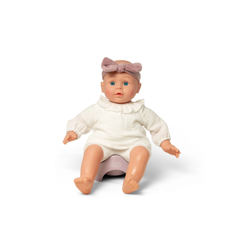 MaMaMeMo - Potta i trä till dockan, lila