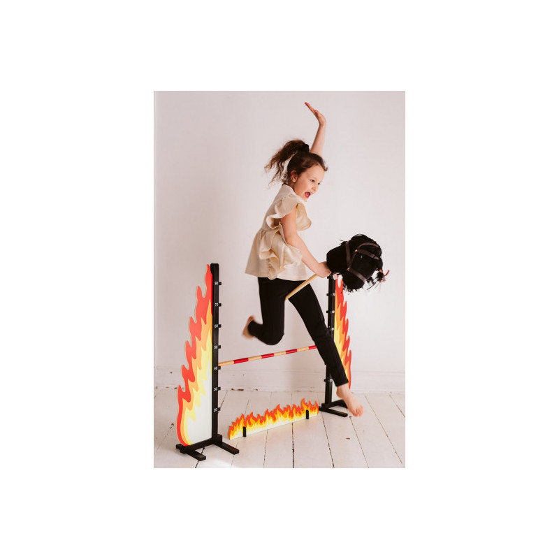 byAstrup - Hopphinder för Käpphäst, eld