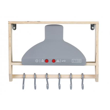 MaMaMeMo - Fläkt med ljus och ljud, smaragdgrön