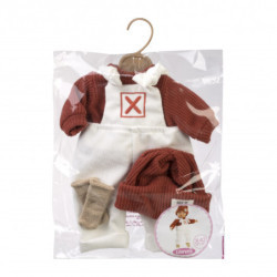 Llorens spansk docka - Kläder "Hängselbyxor"