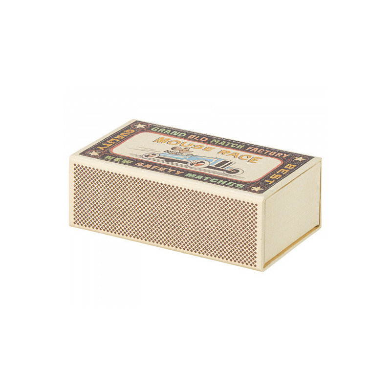 Maileg - Storebror mus i tändsticksask, pyjamas