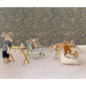 Maileg - Nursery table, Baby mouse - Ocher