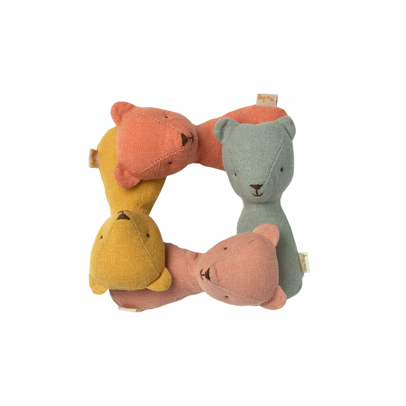 Maileg - Teddy Skallra, Dusty Yellow