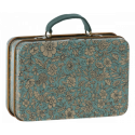 Maileg - Small suitcase, Blossom Blue
