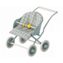 Maileg - Stroller, Baby mice - Mint
