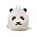 Bini - Saccosäck med Panda, handtag blå