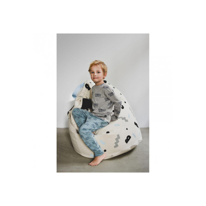 Bini - Saccosäck B-Boy, handtag blå