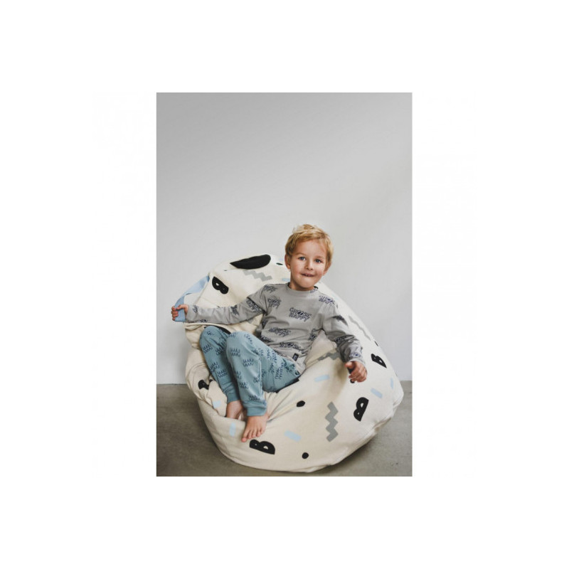 Bini - Saccosäck B-Boy, handtag blå