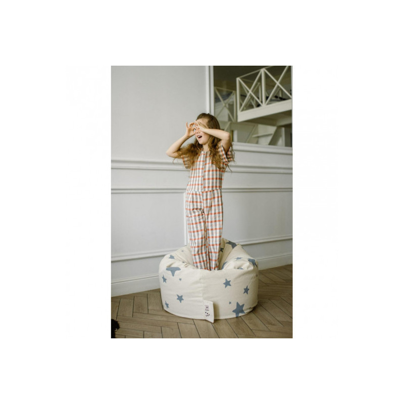 Bini - Saccosäck med dubbla Stjärnor, grå