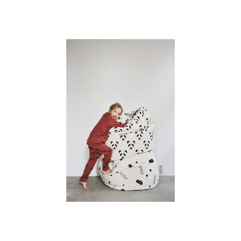 Bini - Saccosäck dubbla B-Boy, handtag blå