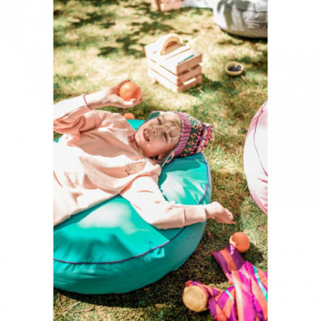 Bini - Blue Monster pouf