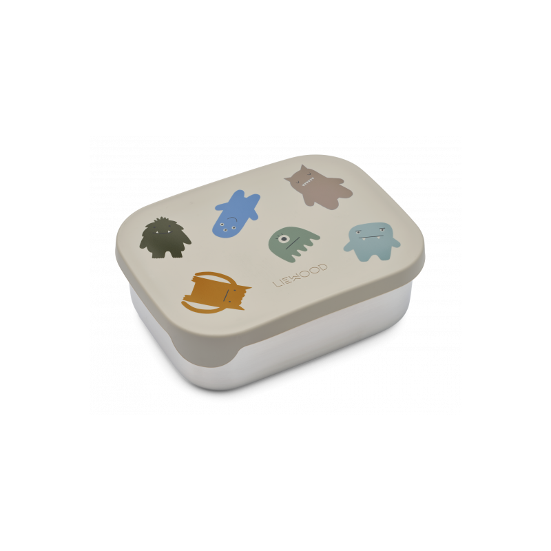 Liewood - Arthur Lunchbox, Monster / Mist