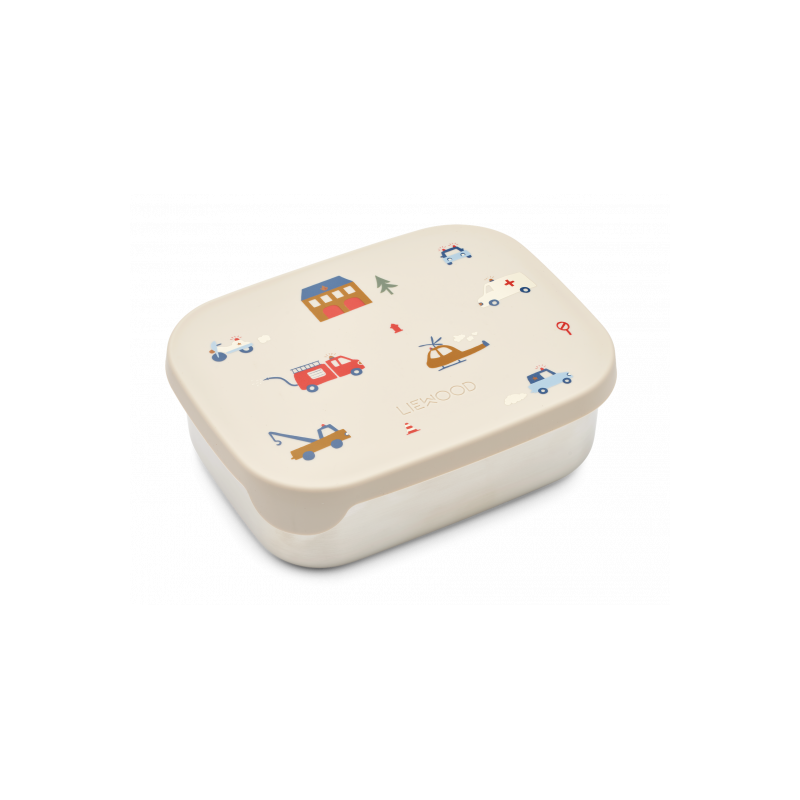 Liewood - Arthur Lunchbox, Emergency vehicle / Sandy